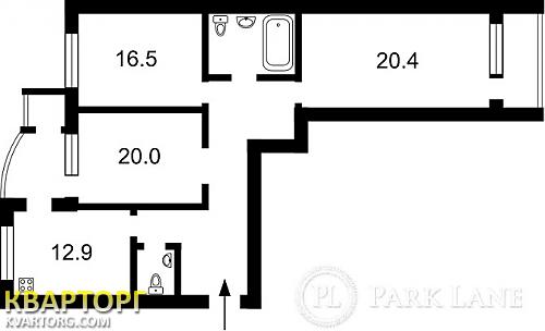 Sell 3-room apartment. Киев, Ахматовой — photo 2