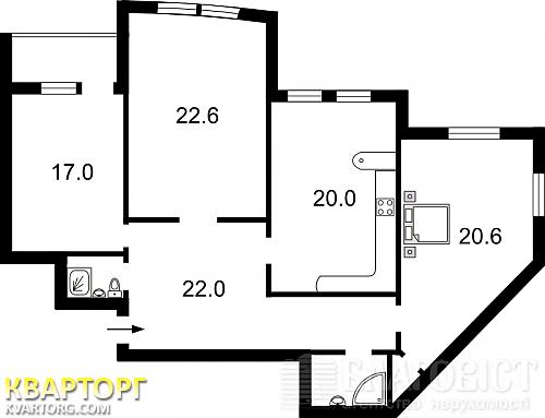 Sell 3-room apartment. Киев, Голосеевская, — photo 2