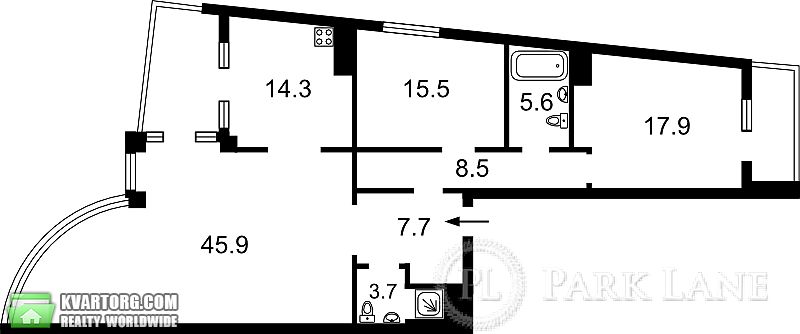 Sell 3-room apartment. Киев, Раисы Окипной — photo 2