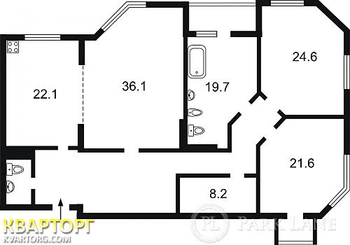 Sell 3-room apartment. Киев, Краснова — photo 2