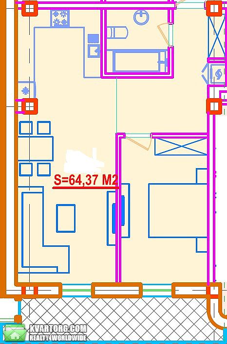 Sell 1-room apartment. Одесса, Вице адмирала Азарова — photo 3