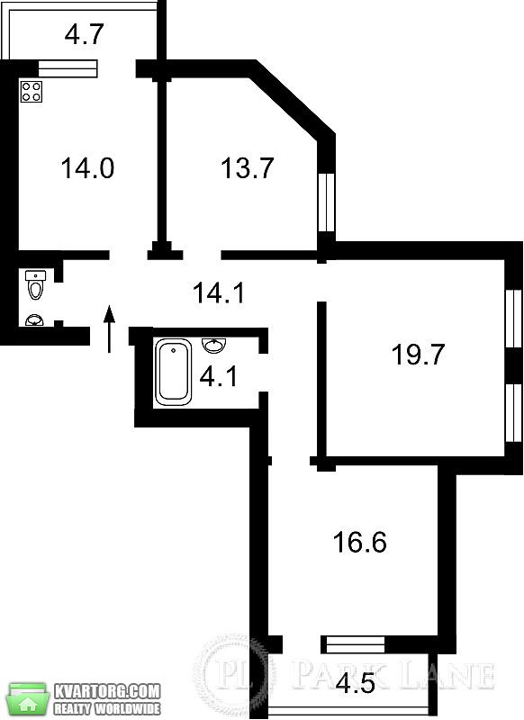 Sell 3-room apartment. Киев,  Краснозвездный пр — photo 8