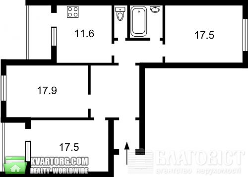 Sell 3-room apartment. Киев, григория ващенко — photo 2