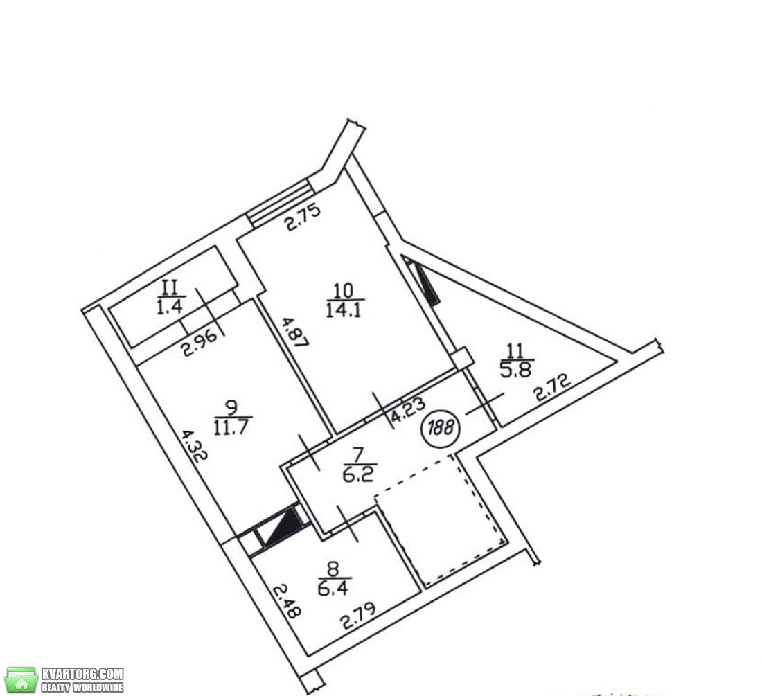 продам 3-комнатную квартиру. Киев,   Новополевая - фото 3