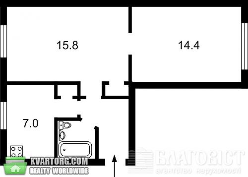 Sell 2-room apartment. Киев,  Стальского — photo 5