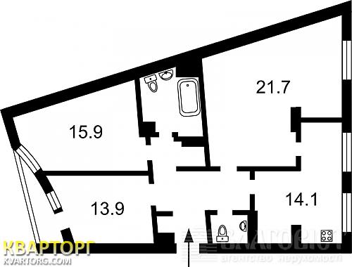 Sell 3-room apartment. Киев, Ямская — photo 5