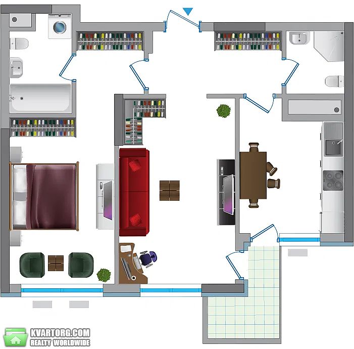 Sell 2-room apartment. Киев,  Заречная — photo 3