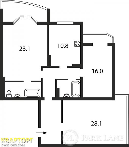 Sell 3-room apartment. Киев, Героев Сталинграда пр — photo 3