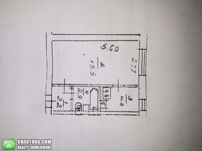 Sell 1-room apartment. Киев,  Семьи Сосниных — photo 1
