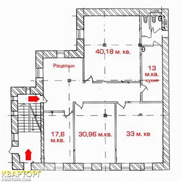 Rent out office. Киев,  Почайнинская — photo 3