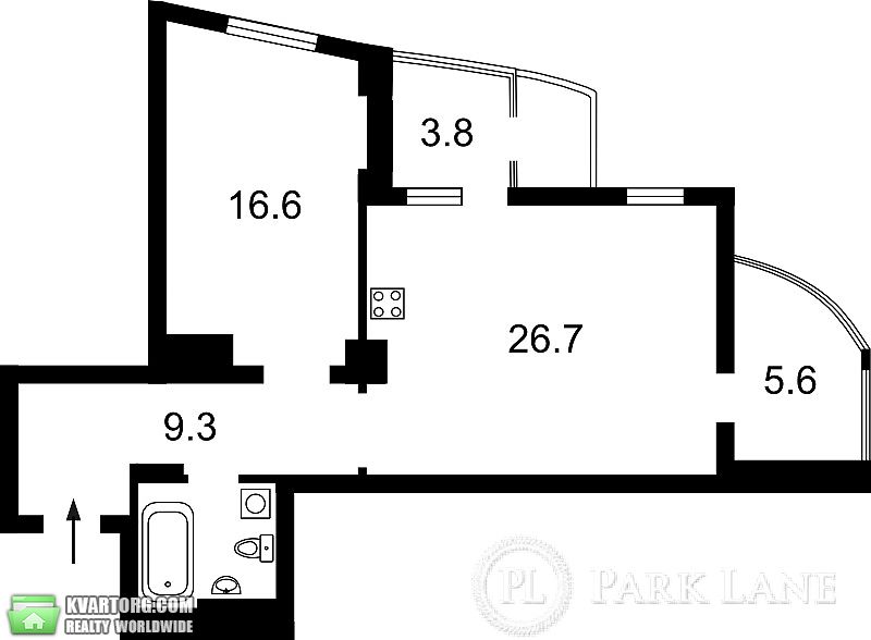 Sell 2-room apartment. Киев, Леси Украинки бул — photo 2