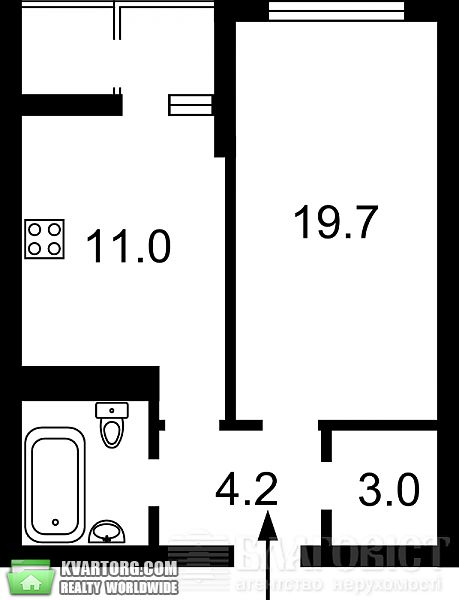 Sell 1-room apartment. Киев,  Подвысоцкого — photo 1