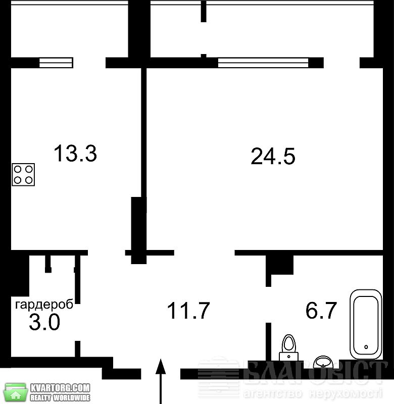 Sell 2-room apartment. Киев,  Щорса — photo 2