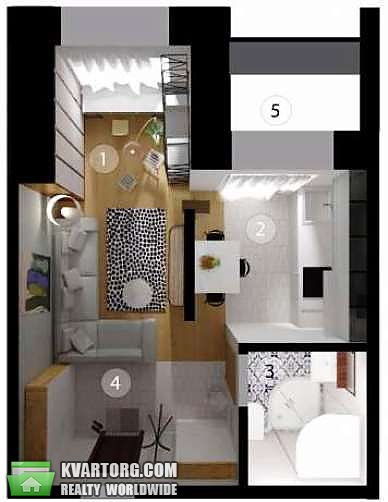 Sell 1-room apartment. Киев,  Качалова — photo 2