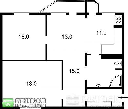 Sell 3-room apartment. Киев, Олейника — photo 3