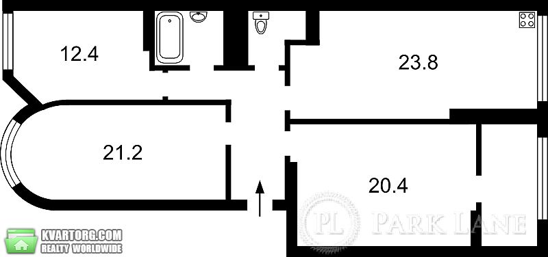 Sell 3-room apartment. Киев, Днепровская наб — photo 2