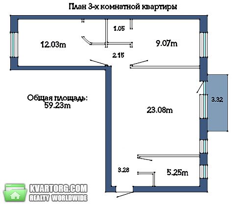 Sell 3-room apartment. Киев,  Гарматная — photo 9