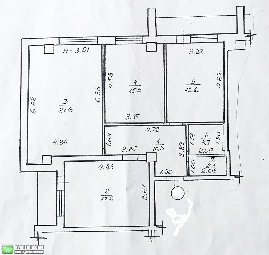 Sell 3-room apartment. Одесса, Пишоновская — photo 5