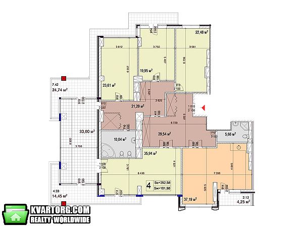 Sell 4-room apartment. Киев,  Драгомирова — photo 5