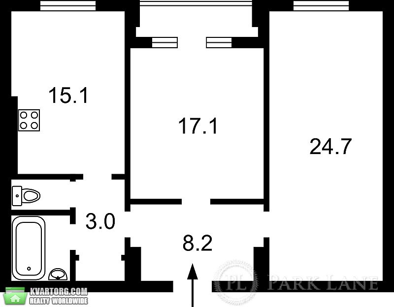 Sell 2-room apartment. Киев, Крещатик — photo 3