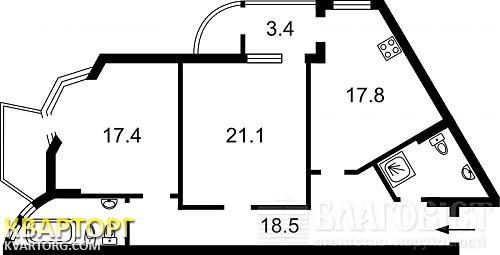 Sell 2-room apartment. Киев, Палладина пр — photo 8