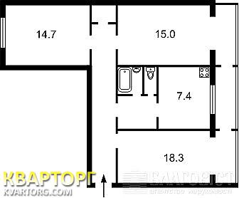 Sell 3-room apartment. Киев, Большая Васильковская — photo 2