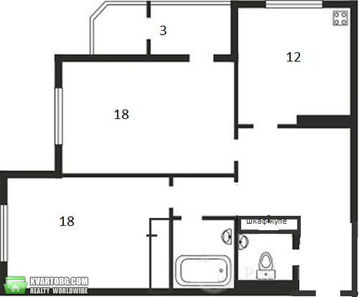 Sell 2-room apartment. Киев,  Лаврухина — photo 8