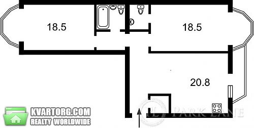 Sell 2-room apartment. Киев, Волошская — photo 9