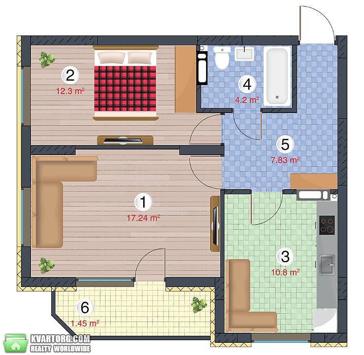 Sell 2-room apartment. Киев, Лысогорский спуск — photo 6