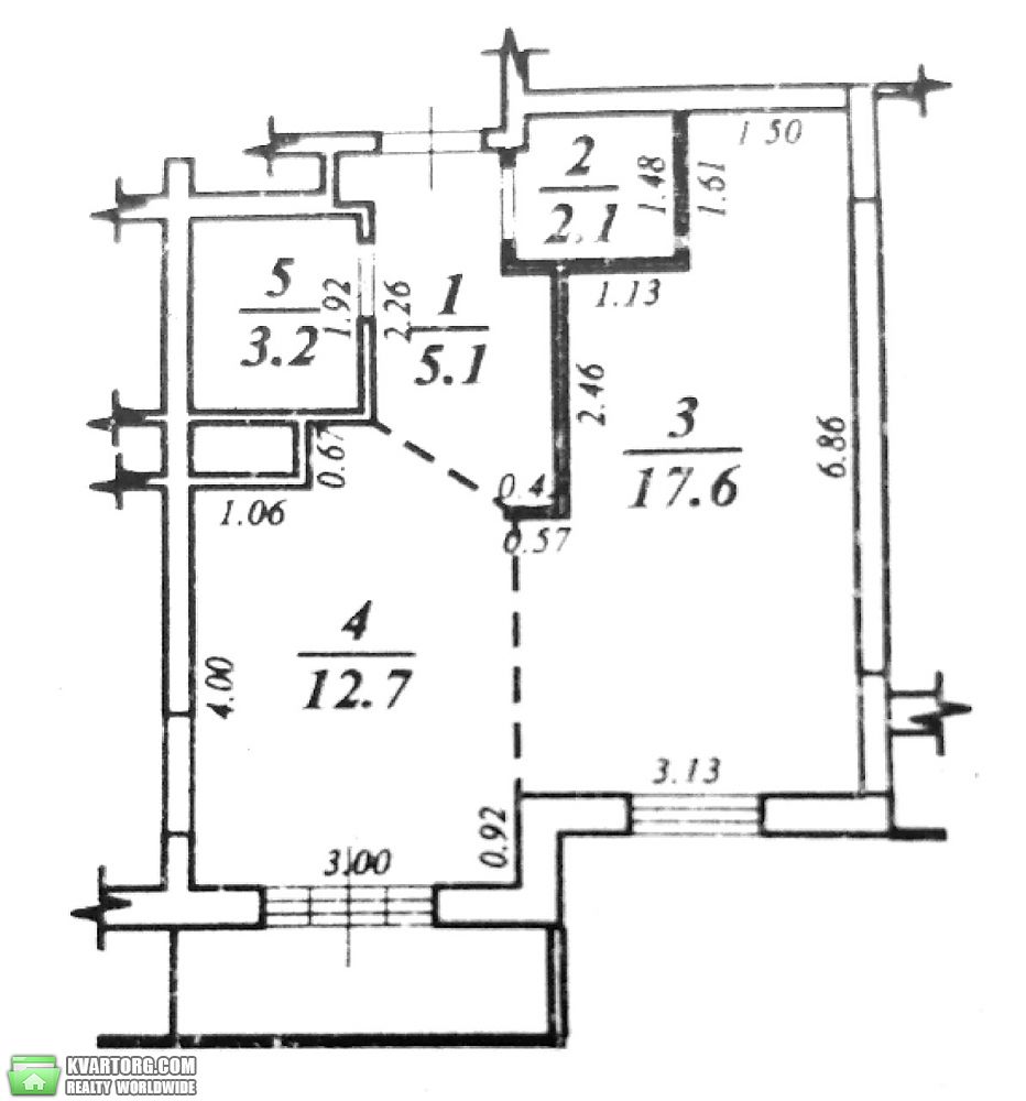 Sell 1-room apartment. Одесса, Фонтанская дорога — photo 8