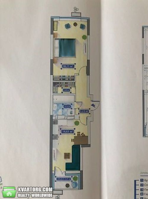 Sell 1-room apartment. Киев,  Шолуденко — photo 8
