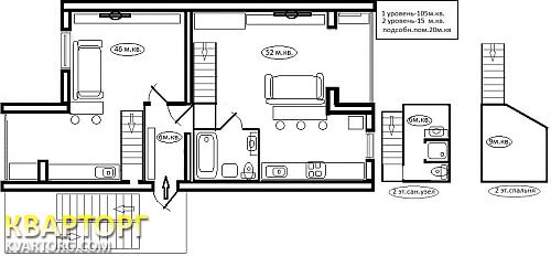 Sell multi-room apartment. Одесса,  Крупской — photo 1