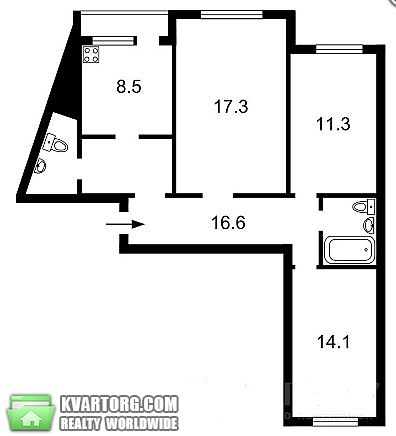 Sell 3-room apartment. Киев,  Чавдар — photo 10