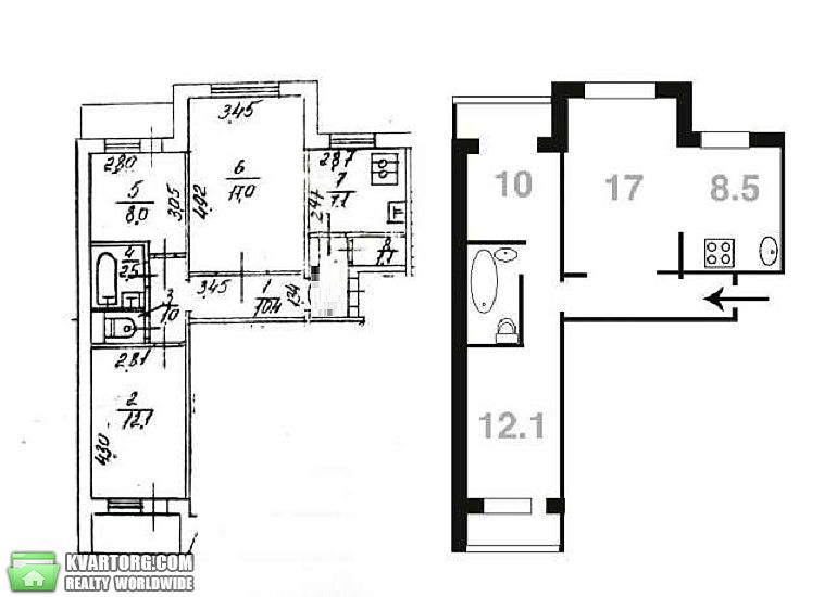 Sell 3-room apartment. Киев,  Оболонский пр — photo 10