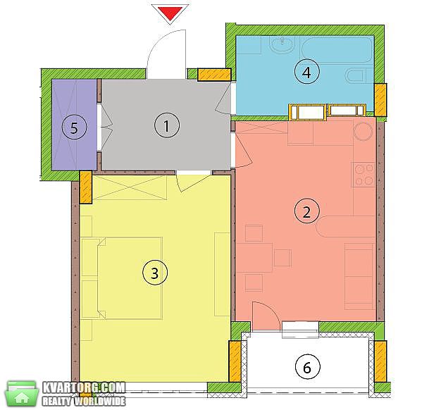 Sell 1-room apartment. Киев,  Демиевская — photo 7