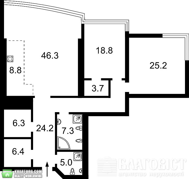 Sell 3-room apartment. Киев,  Кловский спуск — photo 5