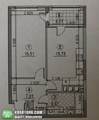 Sell 1-room apartment. Киев, Сверстюка — photo 3