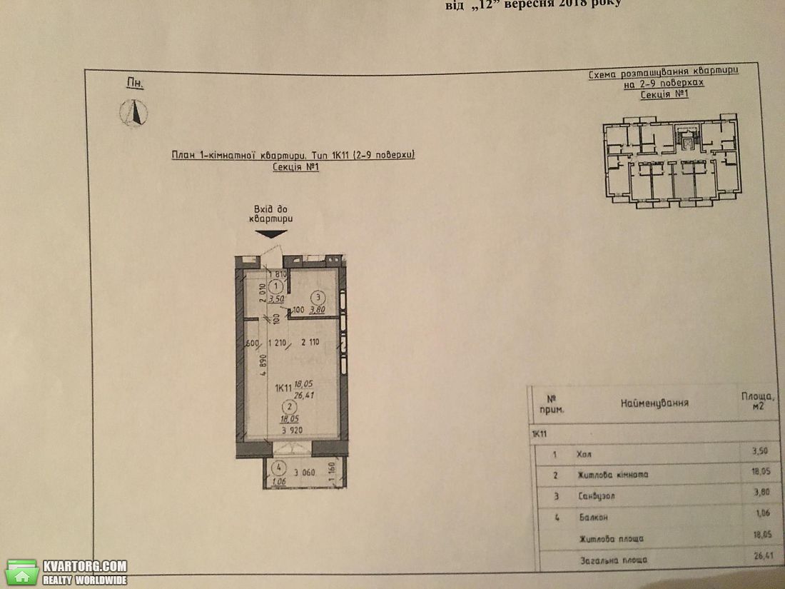 Sell 1-room apartment. Вышгород,  Шолуденко — photo 3