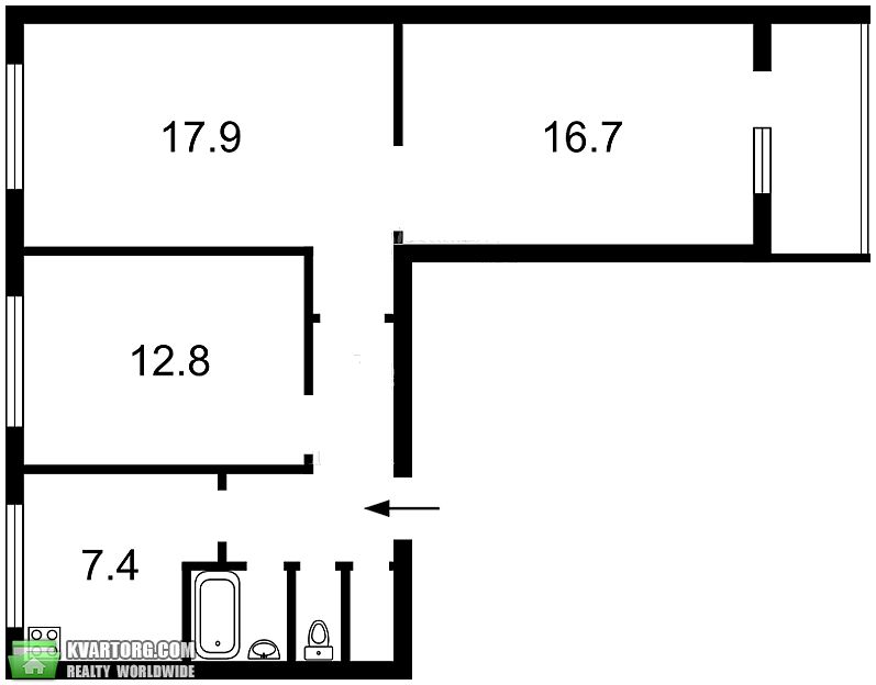 Sell 3-room apartment. Киев,  Озерная — photo 2