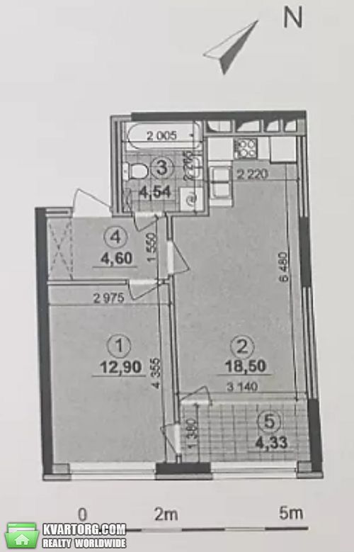 Sell 1-room apartment. Киев,  Днепровская наб — photo 4