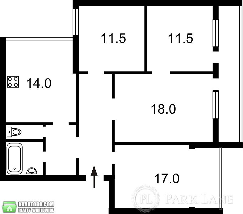 Sell 4-room apartment. Киев, Быкова Леонида — photo 10