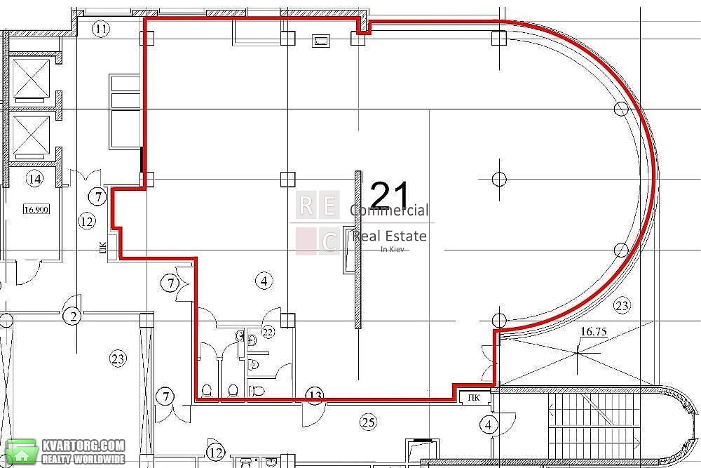 Rent out office. Киев,  Луначарского — photo 7