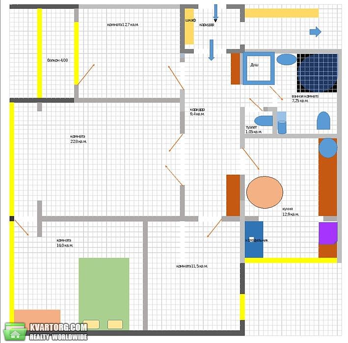 Sell 4-room apartment. Киев,  Маяковского — photo 8
