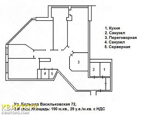 Rent out office. Киев,  Большая Васильковская — photo 5