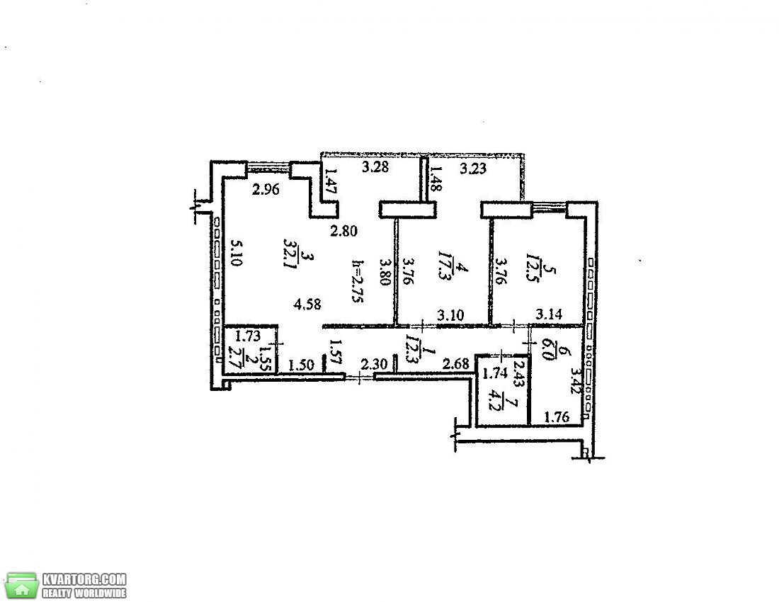 Sell 3-room apartment. Днепропетровск, набережная победы — photo 8