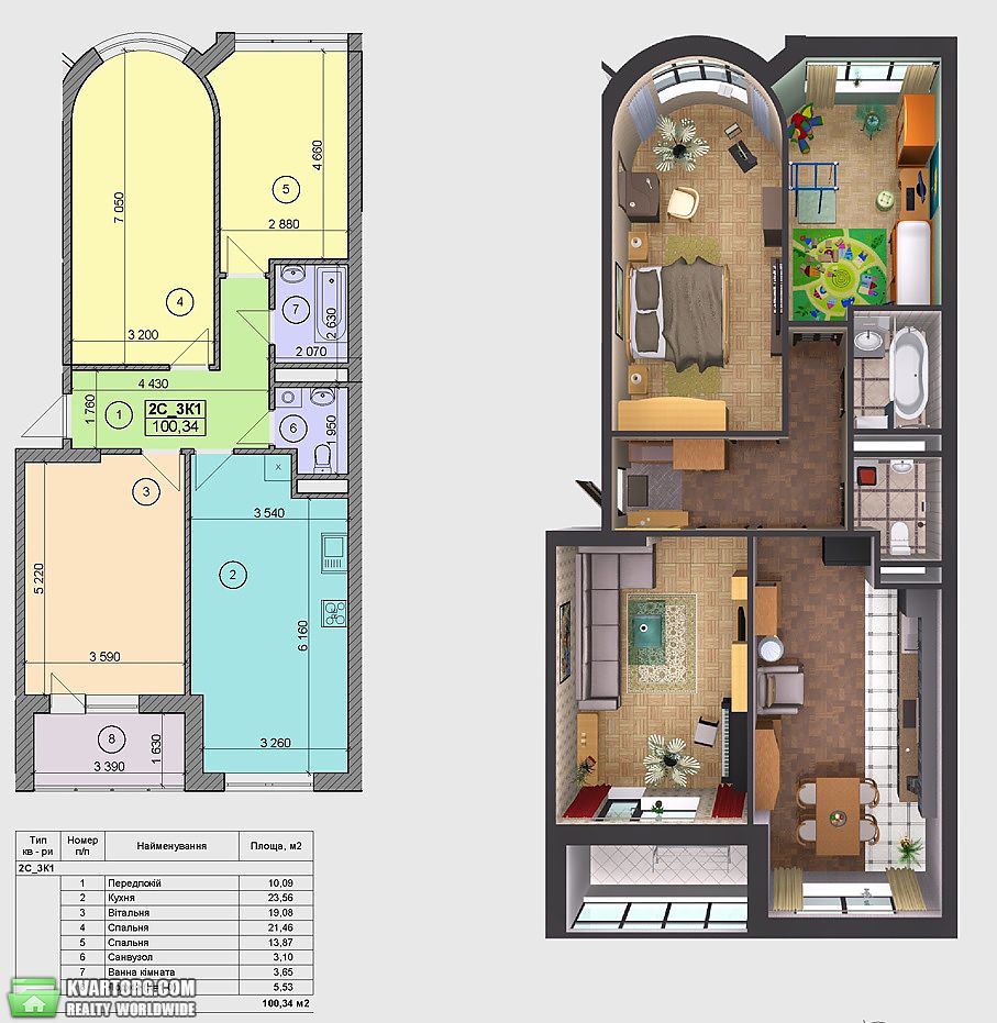 Sell 3-room apartment. Киев,  Завальная — photo 2