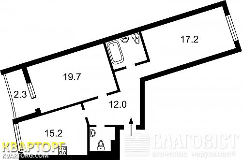 Sell 1-room apartment. Киев,  Героїв Сталінграда просп — photo 3