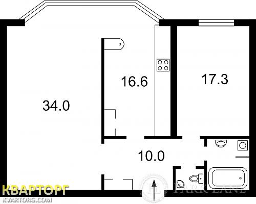 Sell 2-room apartment. Киев, тичины — photo 3
