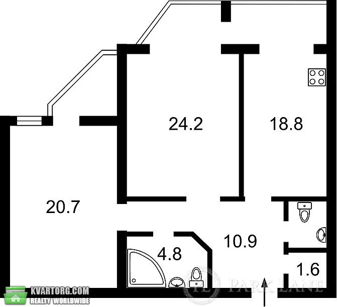 Sell 2-room apartment. Киев,  Ломоносова — photo 2