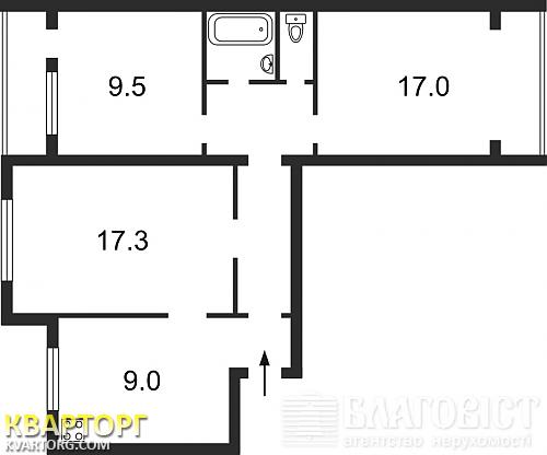 Sell 3-room apartment. Киев,  Палладина пр — photo 2